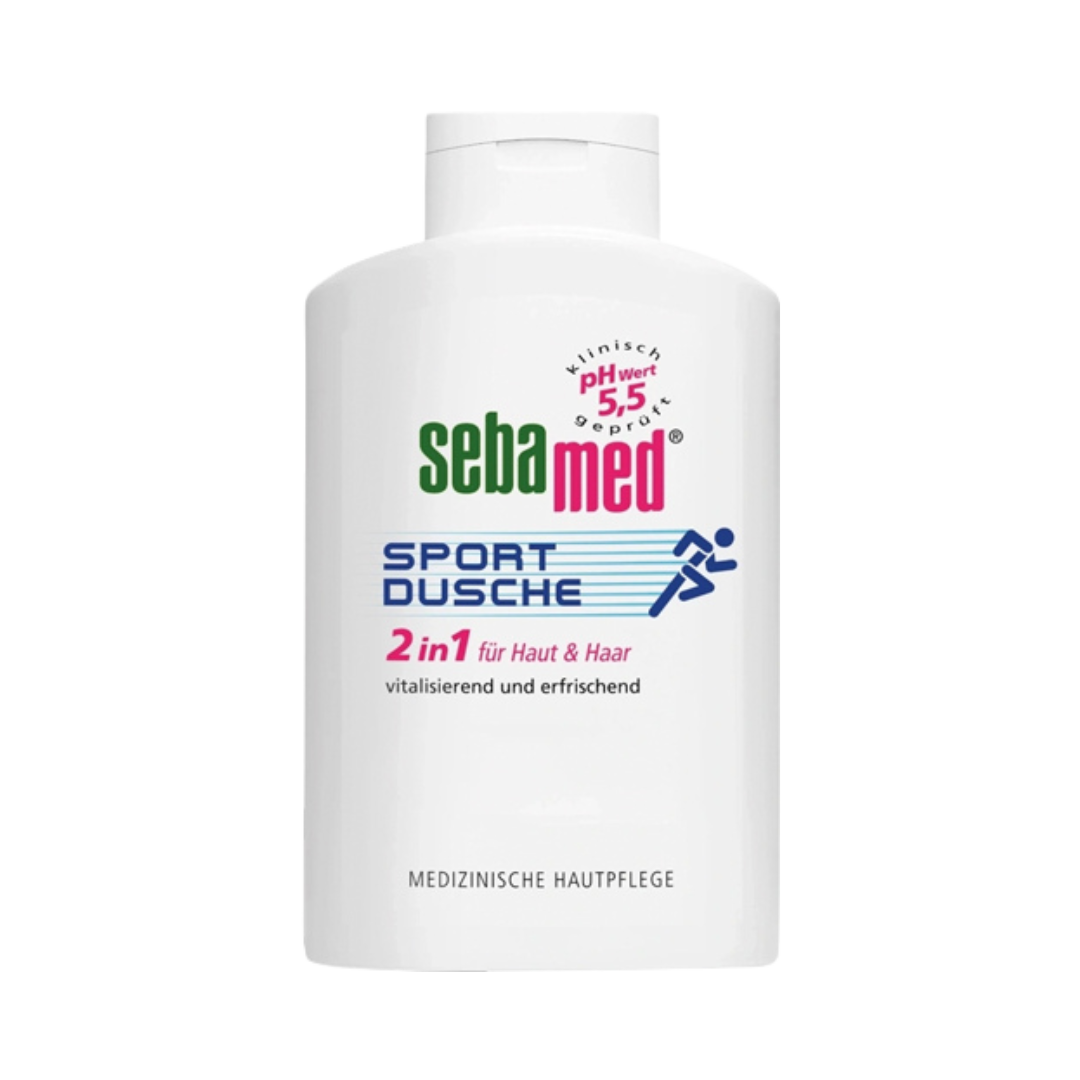 SebaMed Sport Dusche 2in1, Duschgel für Haut & Haar, 400ml