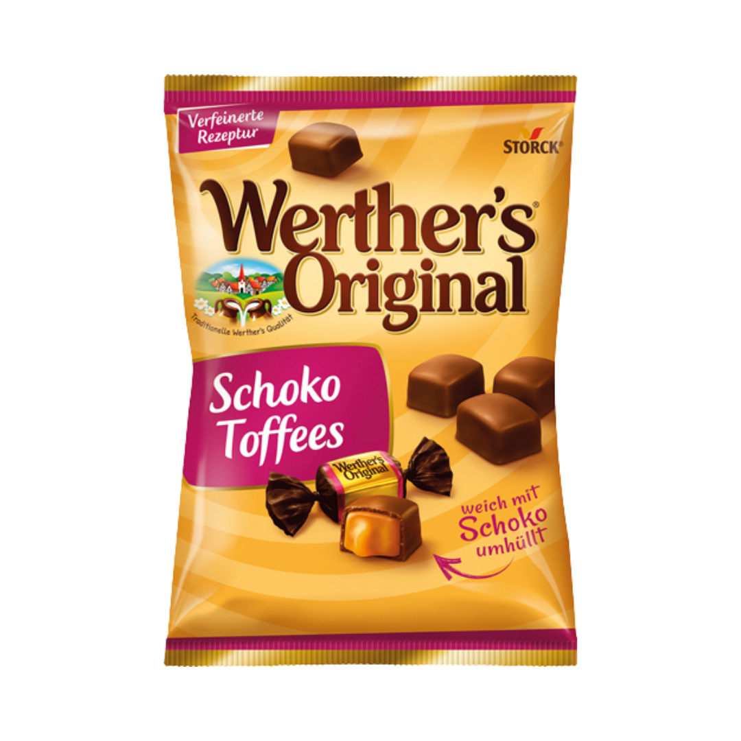 Storck Werther's Original Schoko Toffees, 180g