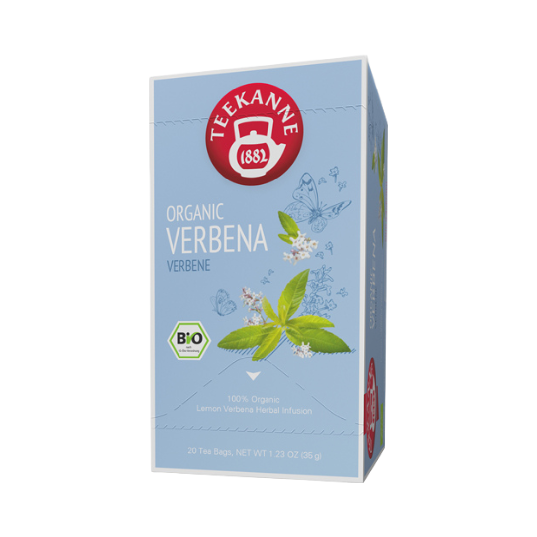 Teekanne BIO Organic Verbena Verbene, Bio Kräutertee, Teebeutel im Kuvert, 2. Entnahmefach/displaytauglich, 35g