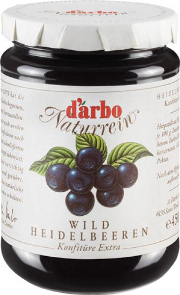 Darbo Naturrein Wildheidelbeer-Konfitüre Extra