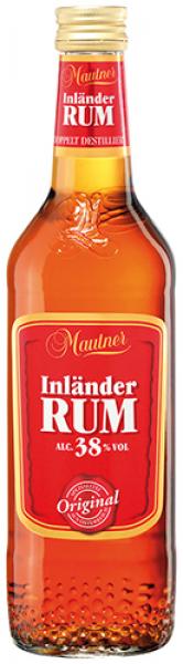 Mautner Inländer Rum, 38 % Vol.Alk., Österreich