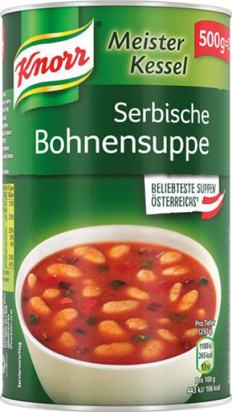 Knorr Meister Kessel Serbische Bohnensuppe