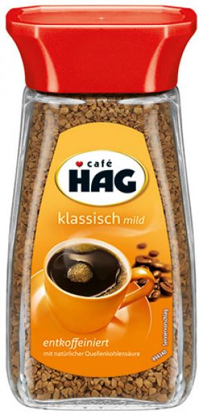 Café Hag entkoffeiniert, Löskaffee