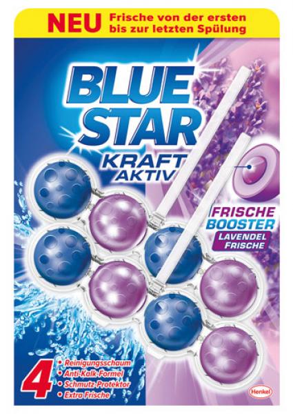 Blue Star Kraft-Aktiv Lavendel Frische Duopack, WC-Einhänger