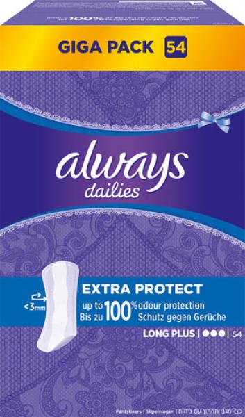 Always dailies Extra Protect Long Plus, Slipeinlagen