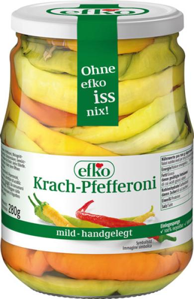 Efko Krach-Pfefferoni mild, handgelegt
