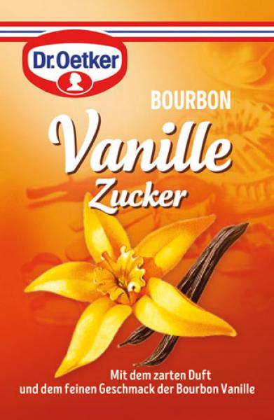 Dr. Oetker Bourbon-Vanillezucker, 3er Packung