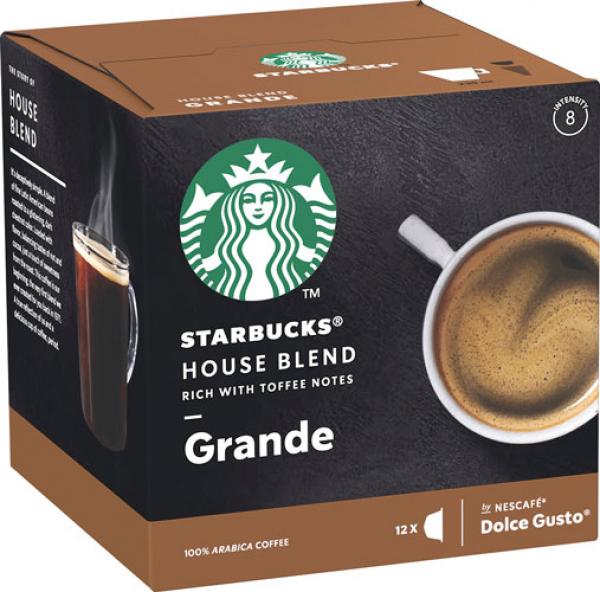 Starbucks Dolce Gusto House Blend Grande, 12 Kaffeekapseln