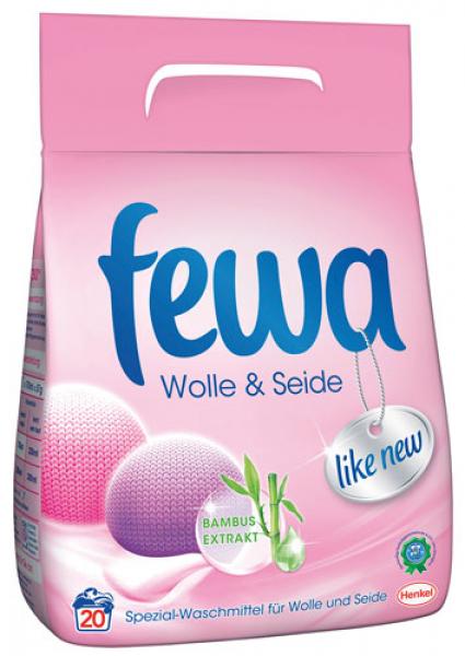 Fewa Wolle & Seide Intensiv-Faserpflege, Pulver 20 WG