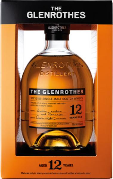 Glenrothes Speyside Single Malt Scotch Whisky 12 Years, 40 % Vol.Alk., Schottland