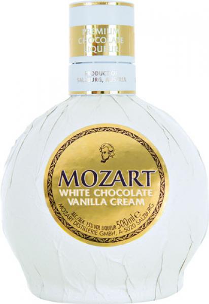 Mozart White Chocolate Cream Vanilla Likör, 15 % Vol.Alk.