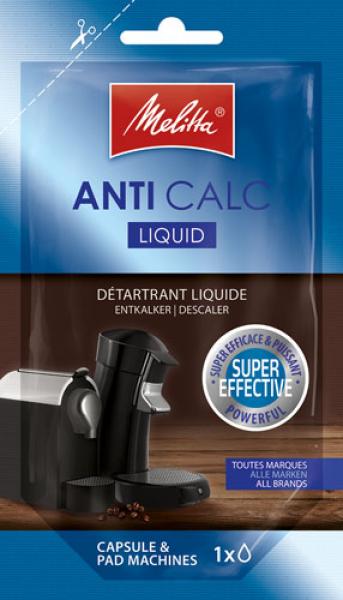 Melitta Anti Calc Liquid, Entkalker für Kapsel- und Padmaschinen