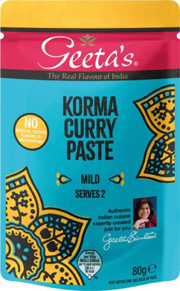 Geeta's Korma Curry Paste Mild