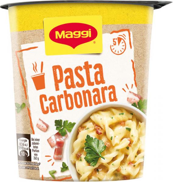 Maggi Quick Snack Pasta Carbonara, 1 Portion