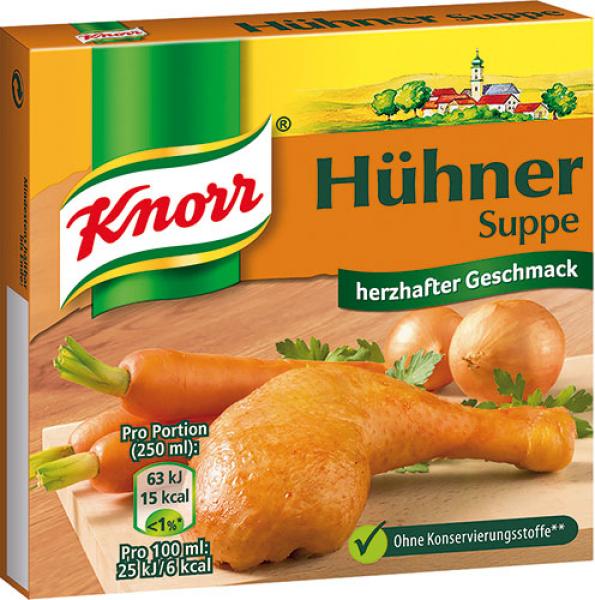 Knorr Hühnersuppe, 6 Würfel