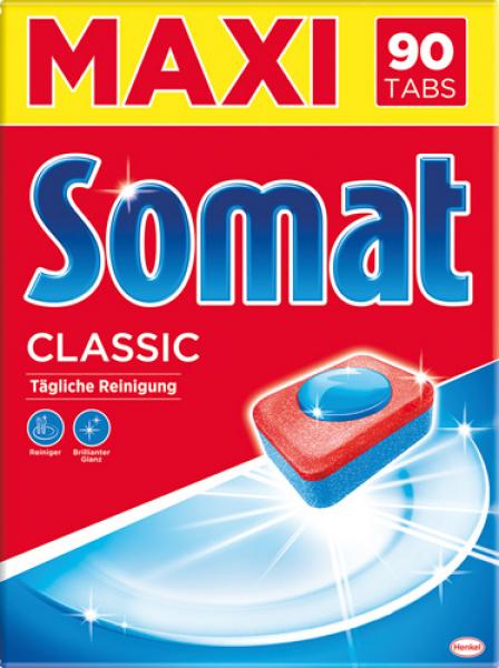 Somat Classic MAXI 90 Tabs (Reiniger, sofort-aktiv, Glasschutz)
