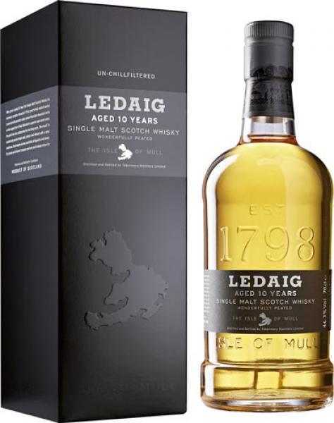Ledaig Single Malt Scotch Whisky 10 Years, 46,3 % Vol.Alk., Schottland, im Geschenkkarton