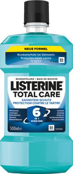 Listerine Total Care Zahnsteinschutz, Mundspülung, 500ml