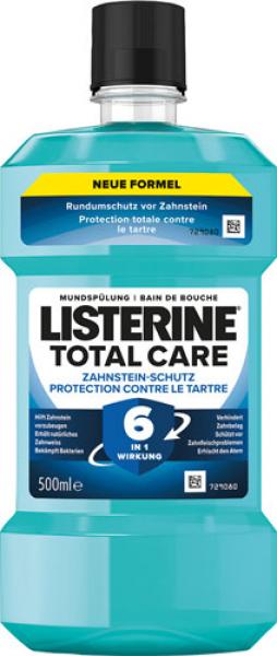Listerine Total Care Zahnsteinschutz, Mundspülung, 500ml