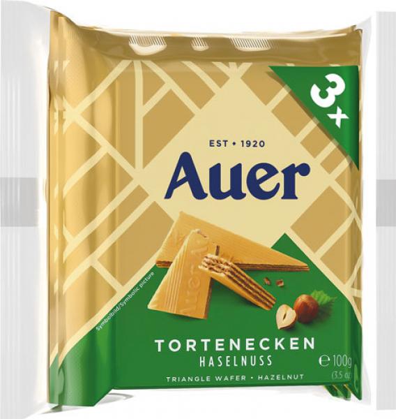 Auer Tortenecken Haselnuss, 3er Packung