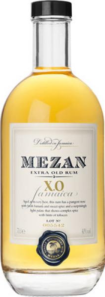 Mezan X.O Jamaica Rum, extra old, 40 % Vol.Alk.