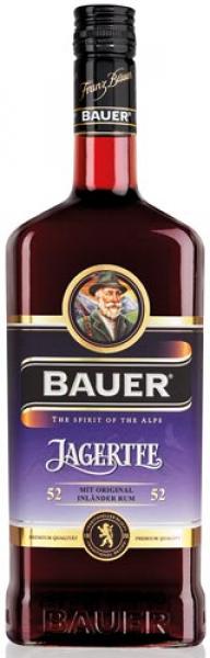 Bauer Jagertee mit Original Inländer Rum, 1:5 Konzentrat, 52 % Vol.Alk.