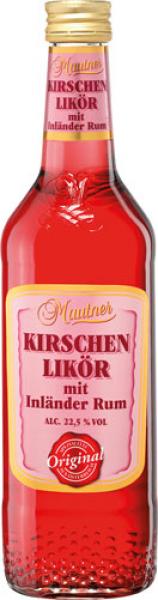 Mautner Kirschenlikör mit Inländer Rum, 22,5 % Vol.Alk.