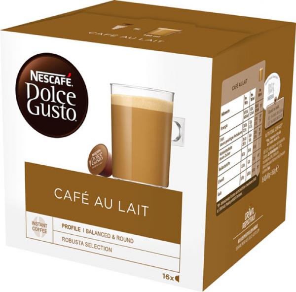 Nescafé Dolce Gusto Café au Lait, 16 Kaffeekapseln