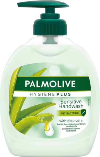 Palmolive HygienePlus Sensitive Handwash, Flüssigseife antibakteriell, ORIGINAL (Pumpe), 300ml