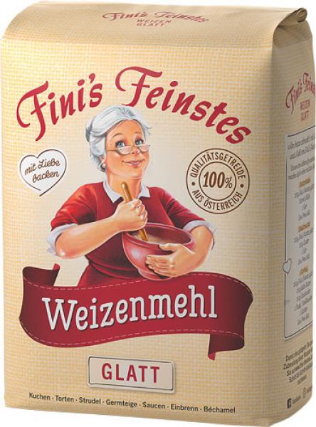 Fini's Feinstes Weizenmehl glatt, Type W 700, 1kg