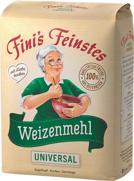 Fini's Feinstes Weizenmehl Universal, 1kg