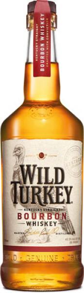 Wild Turkey 81 Proof Kentucky Straight Bourbon Whiskey, 40,5 % Vol.Alk., USA