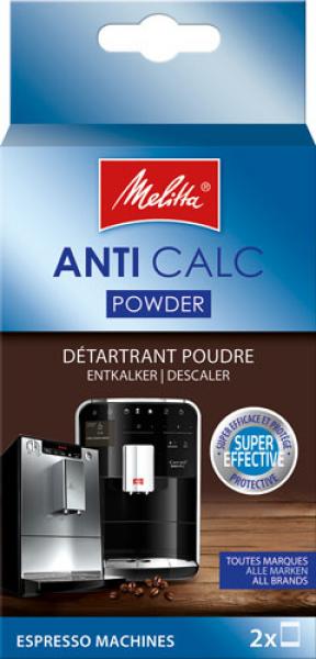 Melitta Anti Calc Powder, Entkalker für Espressomaschinen & Vollautomaten