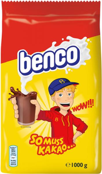 Benco, Kakao, Nachfüllung, 1 kg
