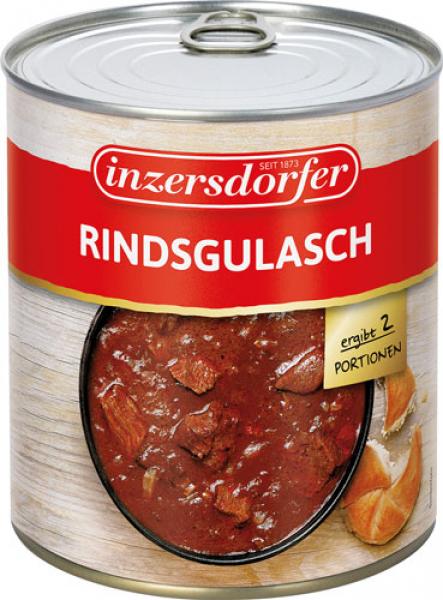Inzersdorfer Rindsgulasch, 2 Portionen