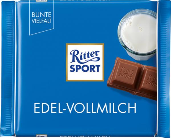 Ritter Sport Bunte Vielfalt Edel-Vollmilch, 35 % Kakao
