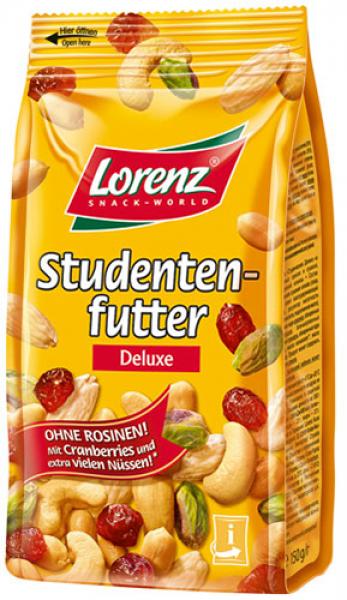 Lorenz Studentenfutter Deluxe, ohne Rosinen, 150g