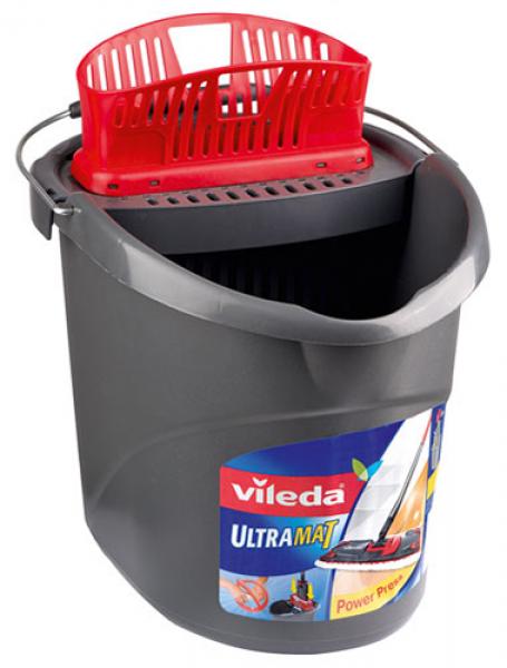 Vileda Ultramat Eimer mit Wringer (1 Eimer, 1 Wringer)