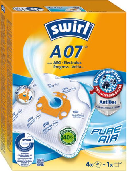 Swirl Staubbeutel A 07 Micropor Plus Anti-Allergen-Filter