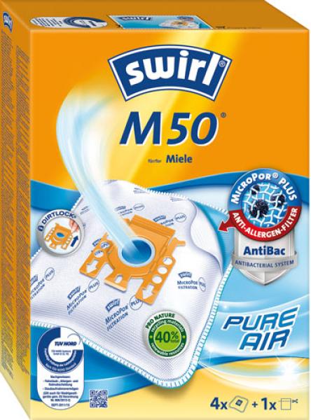 Swirl Staubbeutel M 50 Micropor Plus Anti-Allergen-Filter