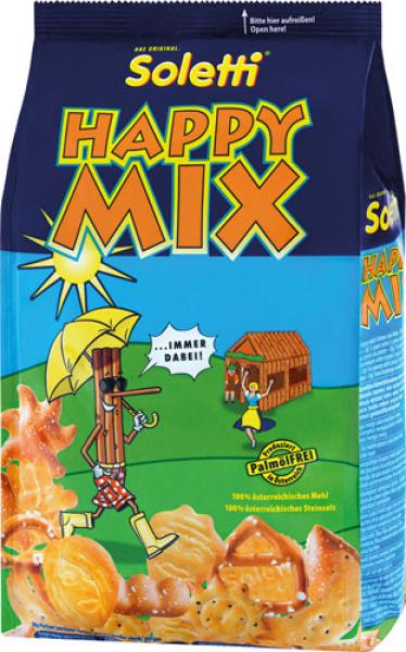 Soletti Happy Mix, Salzgebäck-Mischung, 180 Gramm