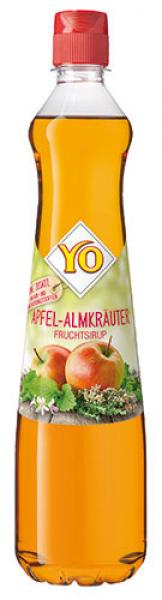YO Klassik Apfel-Almkräuter-Fruchtsirup, EINWEG PET