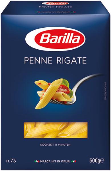Barilla Penne Rigate (gerillte Hohlnudeln)