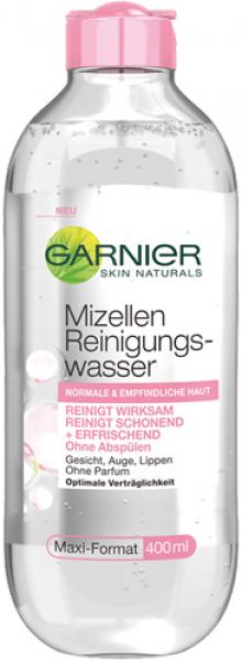 Garnier SkinActive Mizellen Reinigungswasser All-in-1, für normale und empfindliche Haut