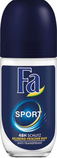 Fa MEN Sport, 48h Deo Roll-on, Anti-Transpirant/Anti-Perspirant
