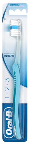 Oral-B Indicator 35 Medium, Kurzkopf-Zahnbürste