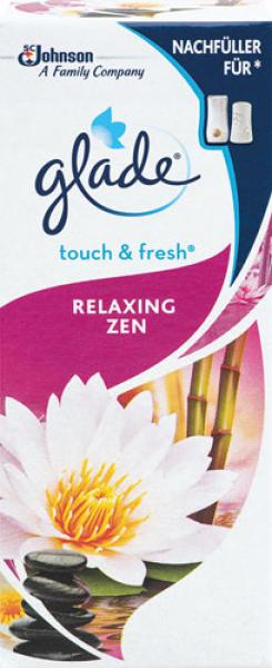 Glade Touch & Fresh Minispray Relaxing Zen, NACHFÜLLUNG (Kartusche)
