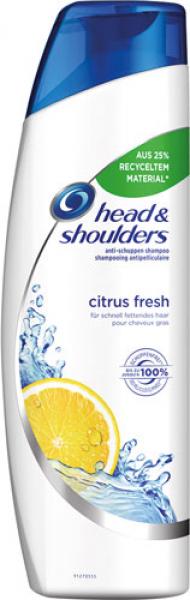 Head & Shoulders Citrus Fresh, Anti-Schuppen-Shampoo, 300 ml