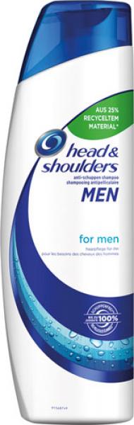 Head & Shoulders For Men, Anti-Schuppen-Shampoo, 300 ml