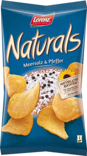 Lorenz Naturals, Chips mit Meersalz & Pfeffer, 110g